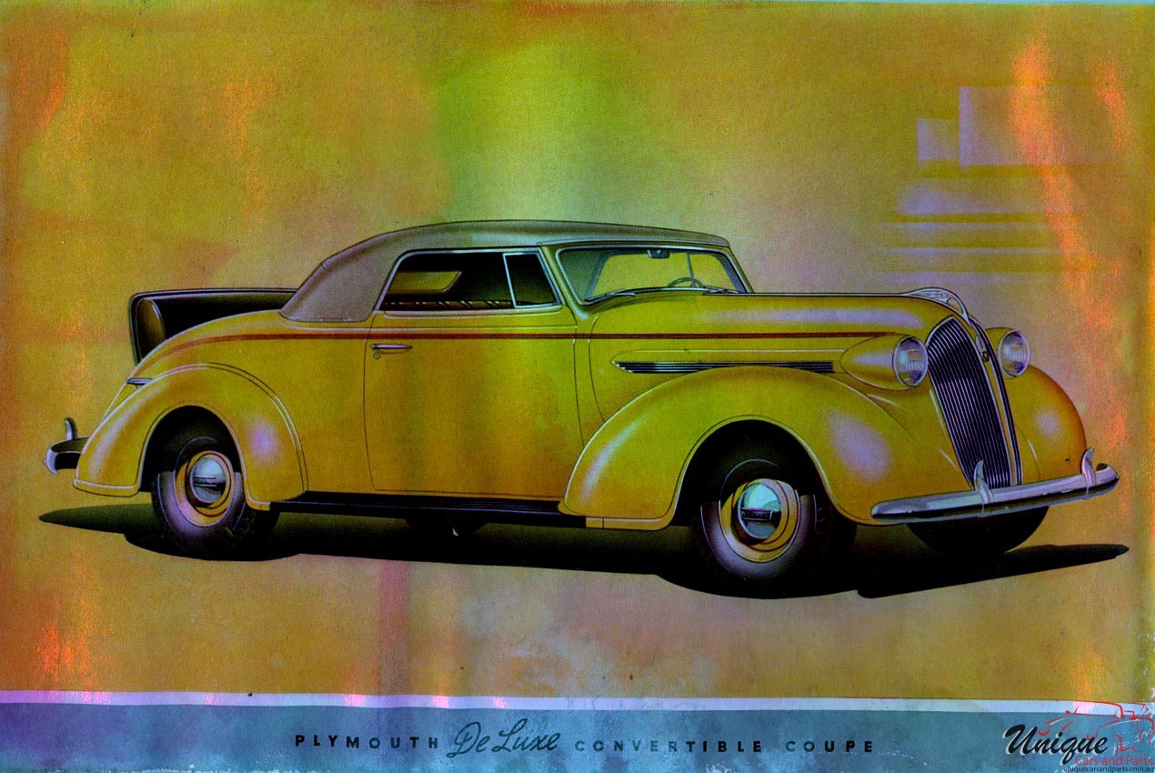 1937 Plymouth Brochure Page 15